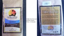 Vanuatu coffee: Coffee from the most southern Island, Tanna